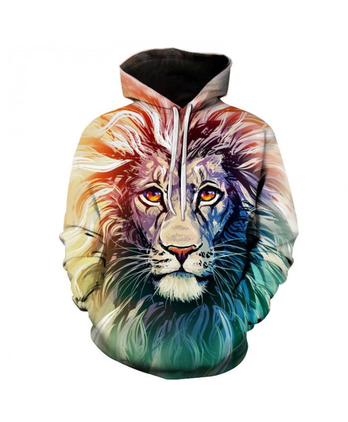 Burning Flame Tigers Cool Hoodies Fashion Sweatshirts Pullovers Casual ...